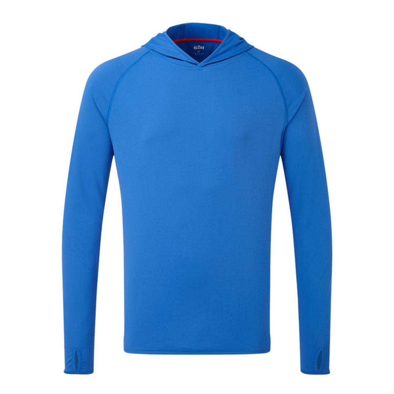 Gillz - Contender Long Sleeve Shirt UV Hoodie Tek, Aruba Blue (All Sizes) - Technical Outdoor Gear