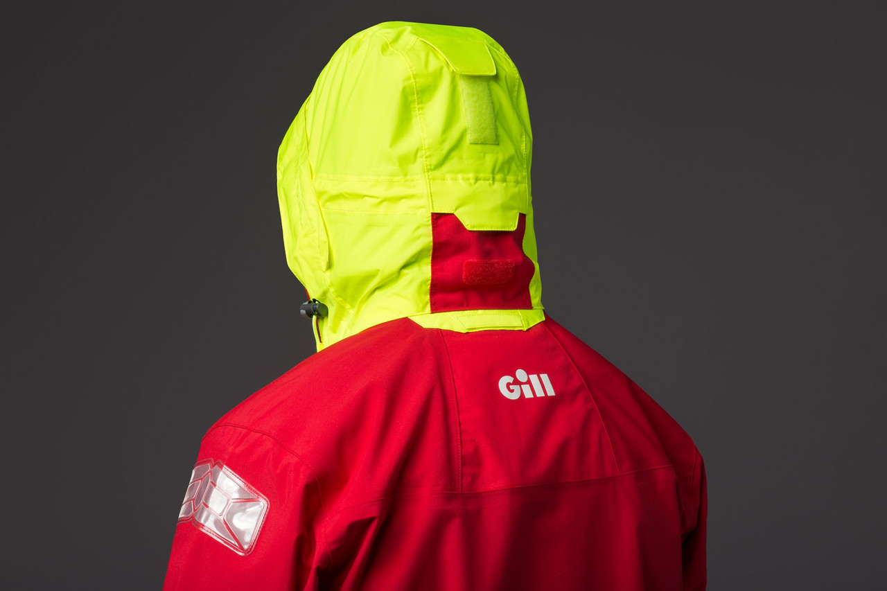 GILL Men's IN12J Waterproof Fishing Jacket, Red