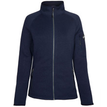 Women's Knit Fleece Jacket - 1493W-NAV06-1.jpg