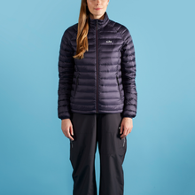 Women's Hydrophobe Down Jacket - 1062W-NAV06-MODEL-1.png