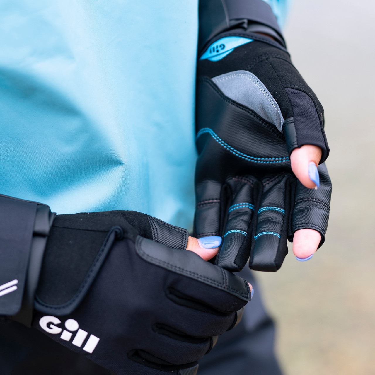 Gill Pro Gloves - Long Finger Black / L