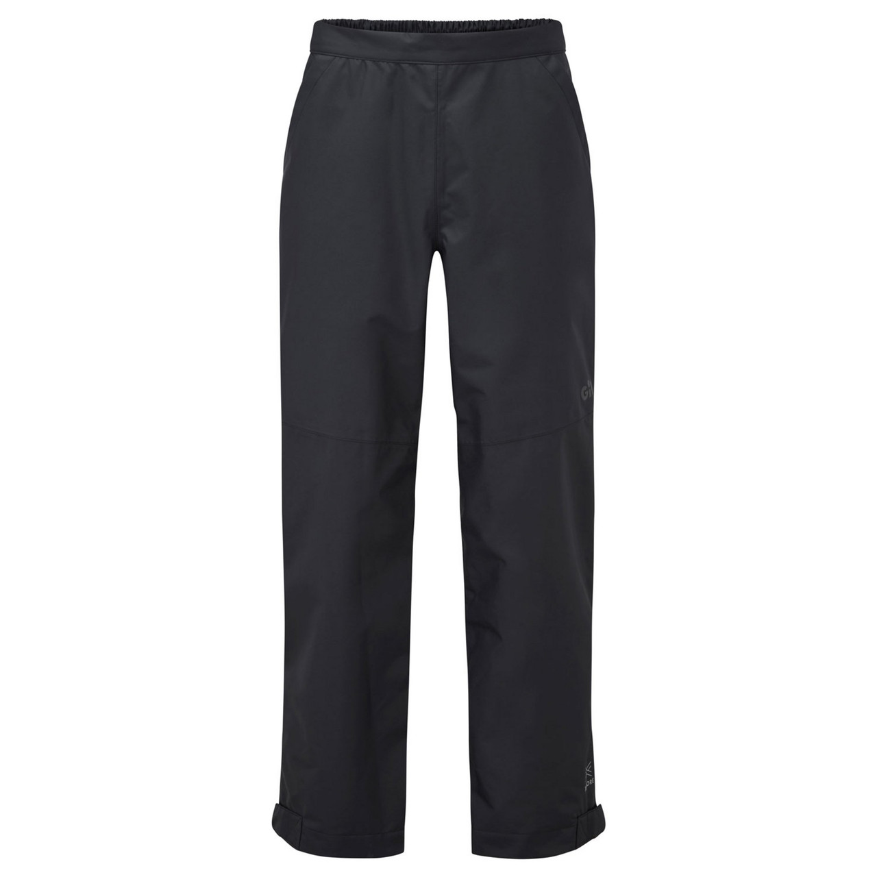 Classic fit black pants for pilots