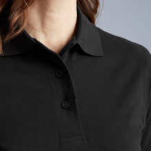 Tシャツ・カットソー DAILY PAPER Woman Polo Shirt Black 2511107 BLACK DAILY PAPER | DAILY PAPER Womans Polo Shirt Daily Paper