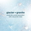 body wash glacier + granite, 18 fl oz