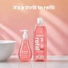 pink grapefruit gel hand wash refill, 34oz/1L