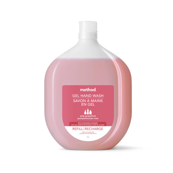 Gel Hand Wash Refill Pink Grapefruit, 34 Ounce