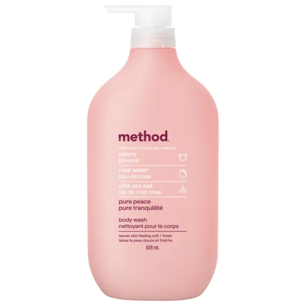 body wash pure peace, 28 fl oz