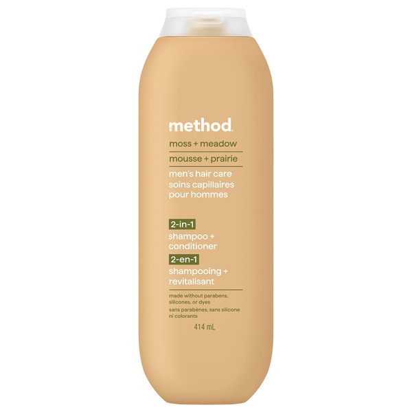 2-in-1 shampoo + conditioner moss + meadow, 414mL