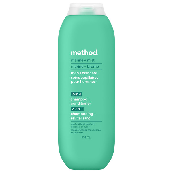 2-in-1 shampoo + conditioner marine + mist, 414mL