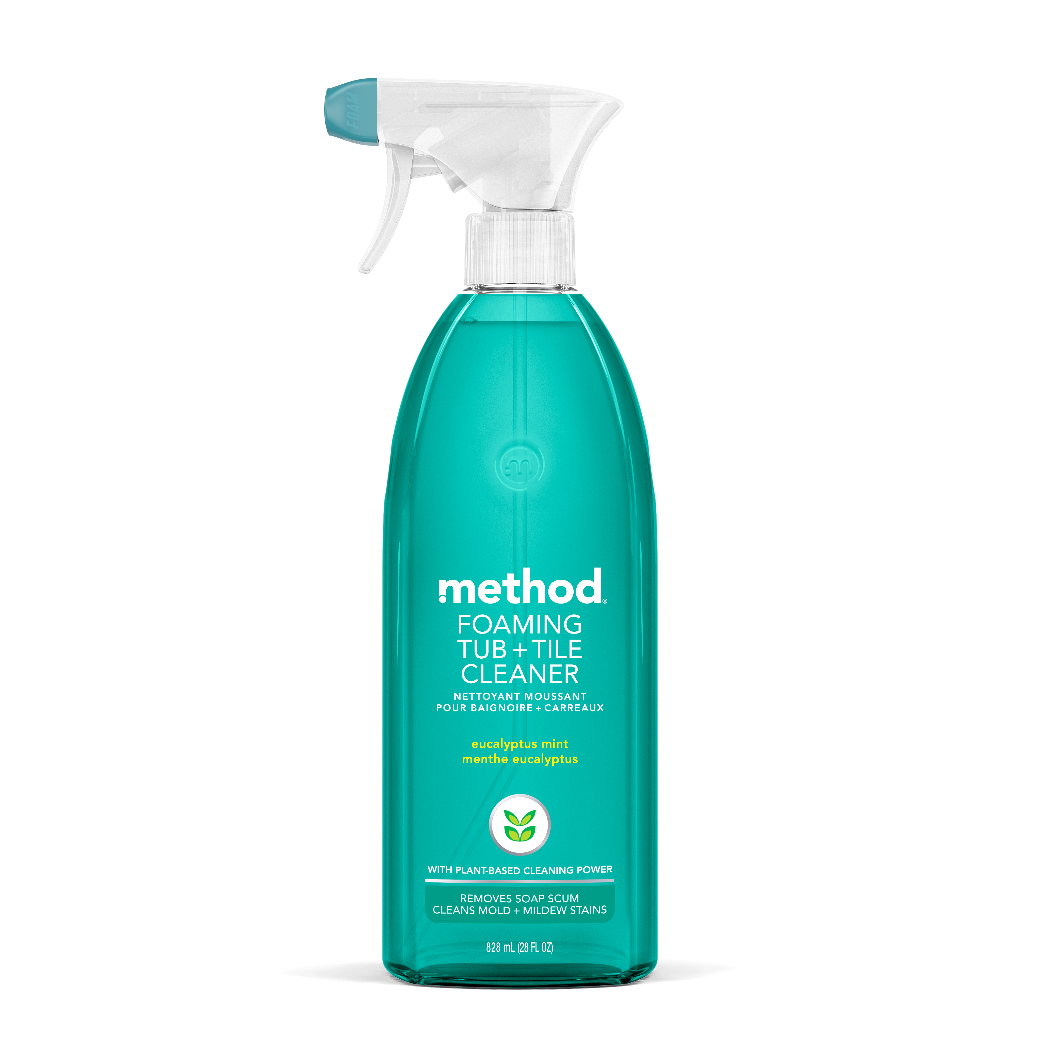 Foaming Bathroom Cleaner Eucalyptus Mint, 28 Ounce - Method