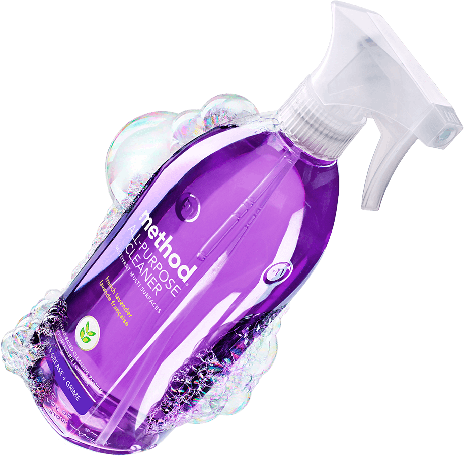 purple Method soap bottle