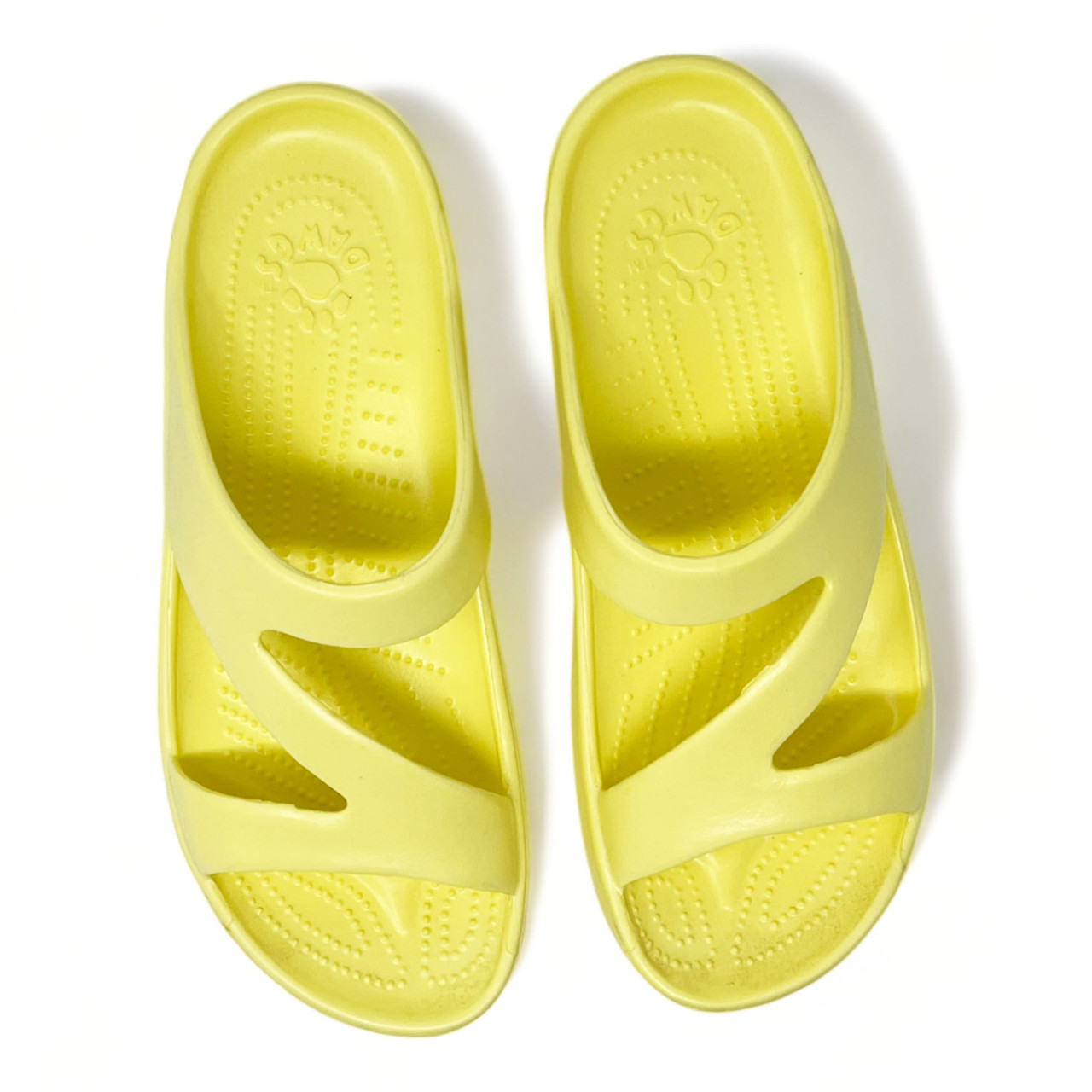 YELLO CHUNKYHEEL SANDALS Sサイズ Dawgs Women's Z Sandals - Yellow