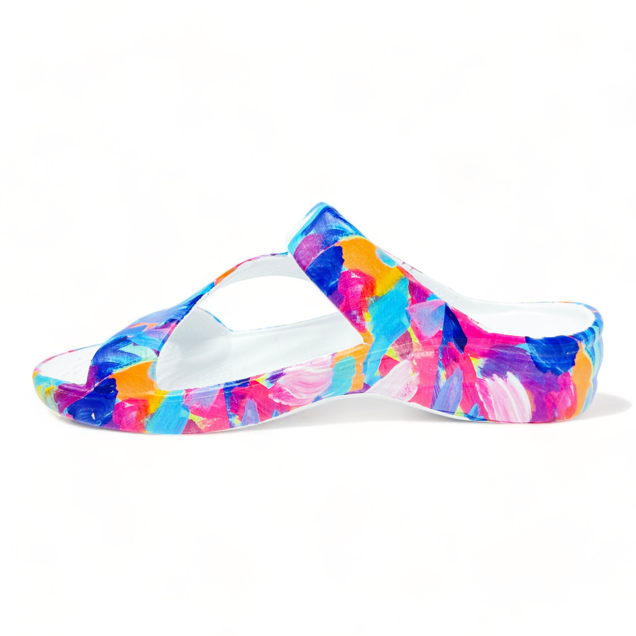 Women's PAW Print Z Sandals - Painterly - DAWGS