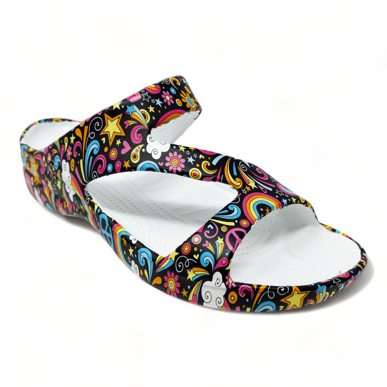 Women's PAW Print Z Sandals - Feelin' Groovy - DAWGS