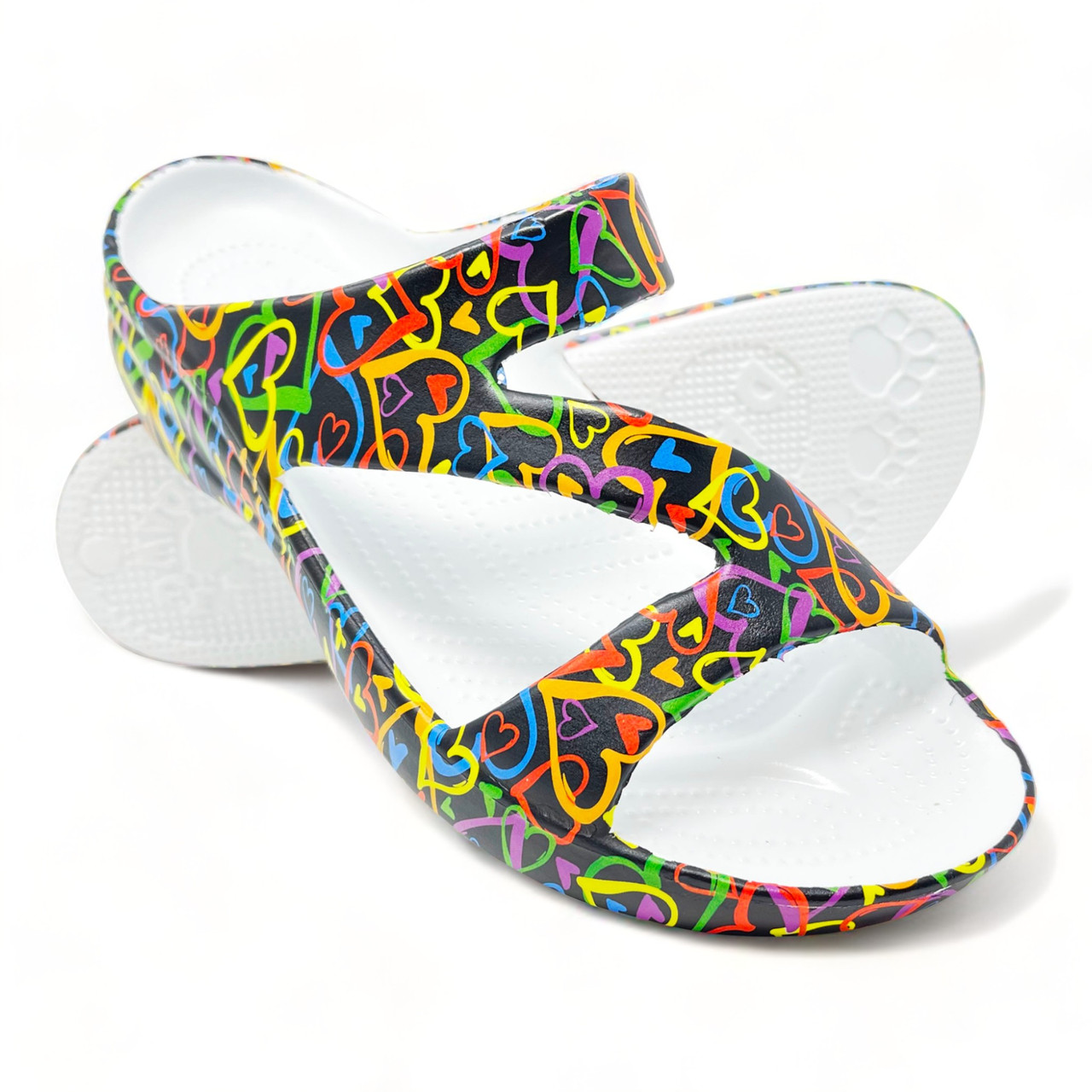 Women's PAW Print Z Sandals - Luv Generation - DAWGS