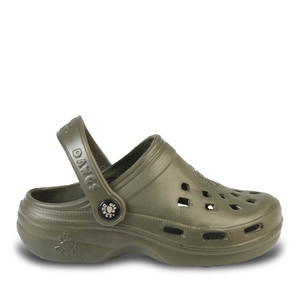 Kids' Beach Dawgs Clogs - Olive Kids' Beach Dawgs Clogs - Olive