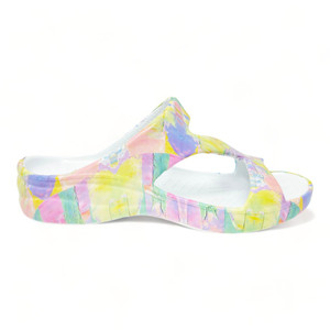 Women's PAW Print Z Sandals - Impressionist Women's PAW Print Z Sandals - Impressionist