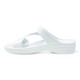 DAWGS Women's Beach Clogs - White EVA Slip-On, Ventilated, Lightweight, Size 11 M US