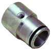 Aluminum packing nut is for Cottrell cylinders. This piece would go on the end of the cylinder were the rod would come out to extend the decks. The center hole would fit an 1 Â½â€ rod with a bore size of 2â€ (actual size of cylinder is 2 Â½â€.) All of