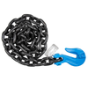 Grade 100 5 ft. x 1/2 in. Chain Assembly w/One Grab Hook | ECTTS
CA-1205-G10G