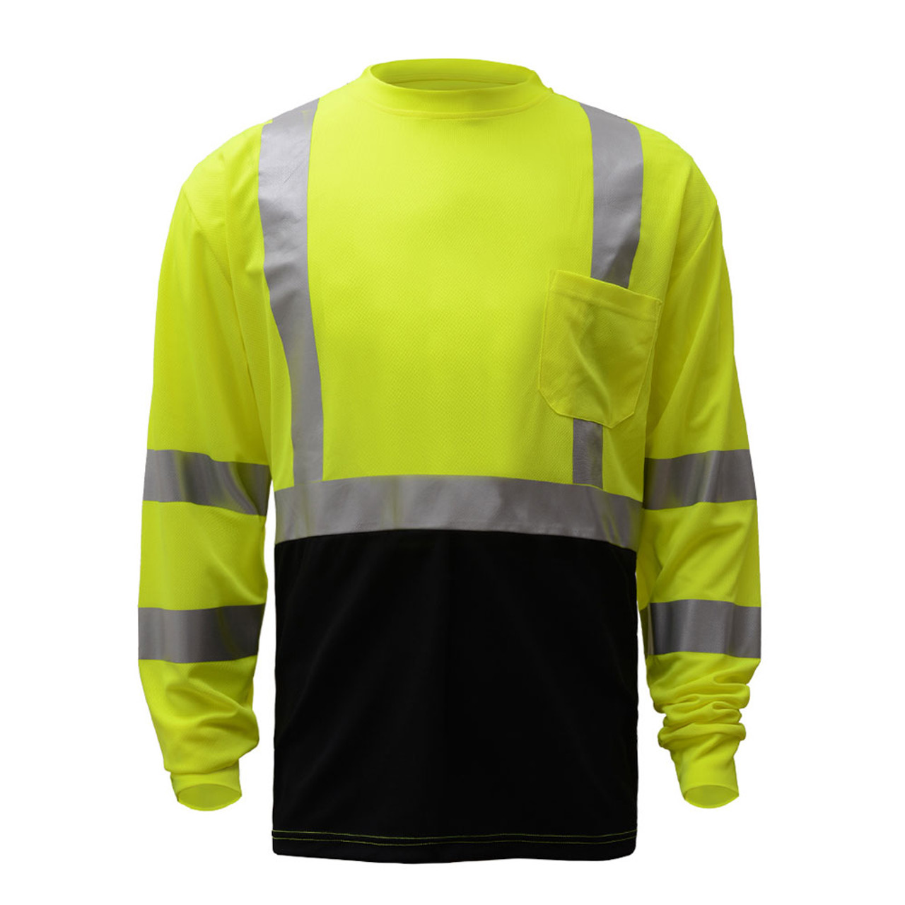 GSS Safety Class 3 (Black Bottom) Long Sleeve T-Shirt