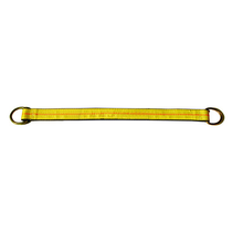 Anchor a vehicle securely to a trailer with this 3-ply Axle Strap. It mounts to one of the strongest parts of the car, and its D-rings let you affix a ratchet strap to it for tightening.

- Dimensions: 2" x 30" 
- Working load limit: 3,300 lbs.