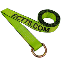 Protect unusual cars with this ECTTS Tie Down Strap. Specially designed for exotic vehicles with low-profile wheels and tires, it has a D-ring to keep the strap tight and ensure the vehicle is transported safely.