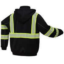 Hi-Vis ONYX Heavy Winter Sweatshirt, Black | GSS