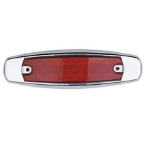 Maxxima - 6 in. Red Clearance Marker Light | 12 LED, Oval