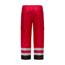 Red Premium Rain Pants w/Black Bottom | GSS