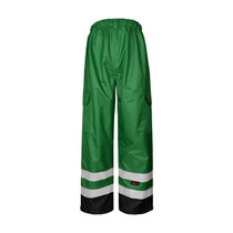 Green Premium Rain Pants w/Black Bottom | GSS 