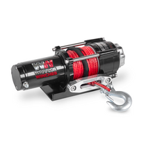 Ninja 3,500 lbs 12v Electric Winch w/Synthetic Rope | Warrior
35SPA12-CAD