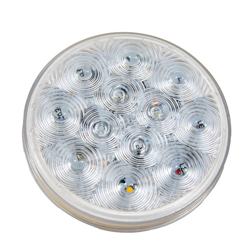 TowMate Powerlink 4 Inch Round Stop/Tail/Turn Lights with Red and Amber Channels