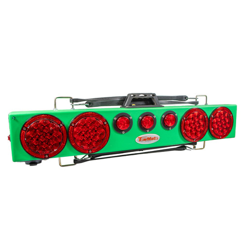 TowMate 36 in. 7-Way Wireless Lightbar (Green) with 4 Pin Connector