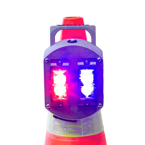 TowMate's "The Life Saver" - Cone Mounted Warning Light System