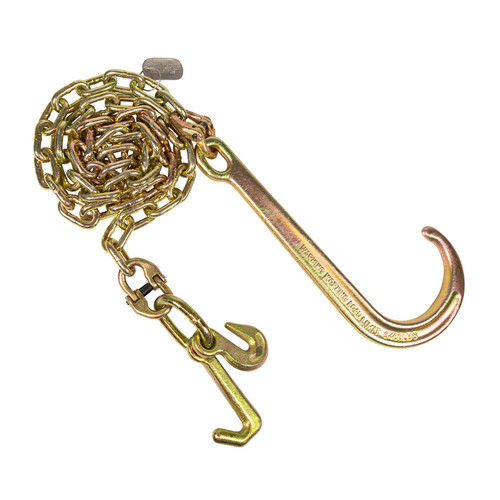 6ft. x 5/16 in. chain Assy with 15 in. J, Grab & Mini J | ECTTS