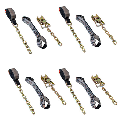 Ultra Duty 8 pt. Tie-Down Kit w/14 ft. Straps | ECTTS