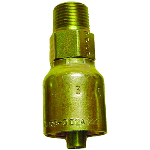 Parker Crimp Straight 6-6 Male 3/8in