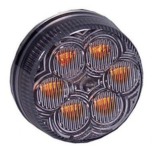 Vantage Amber Clr. - 6 LEDs LEDs 6 x 5 mm Diameter 2.00 Depth 0.7 Mounting Grommet Connector PL 2 Circular LED Pattern Polycarbonate Lens & Housing Fits Standard Mounting Holes, Grommets, & Connectors 5 Year Warranty M34260YCL,MAX,Maxxima