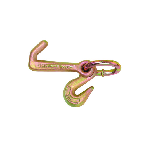 Be ready for quick tows with this ECTTS Forged J Hook and Grab with Link. This versatile product connects to a grade 70 towing chain.