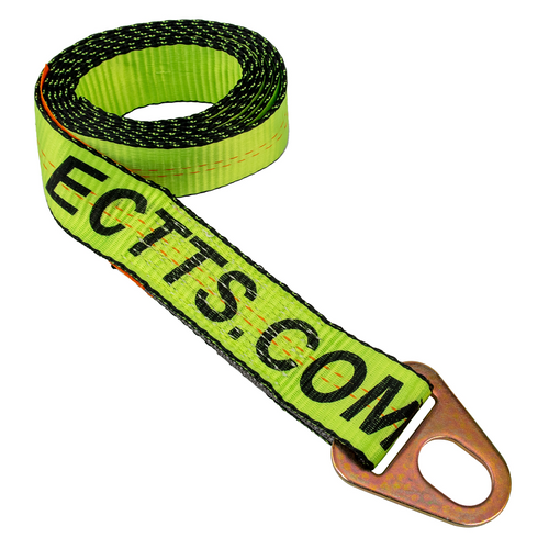 8 ft. x 2 in. Wheel Lift Strap w/"A" Plate | ECTTS