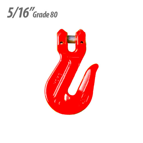 Increase the functionality of chain you already have with this Yoke Clevis Cradle Grab Hook. It lets you quickly add a hook to the end of compatible chain.