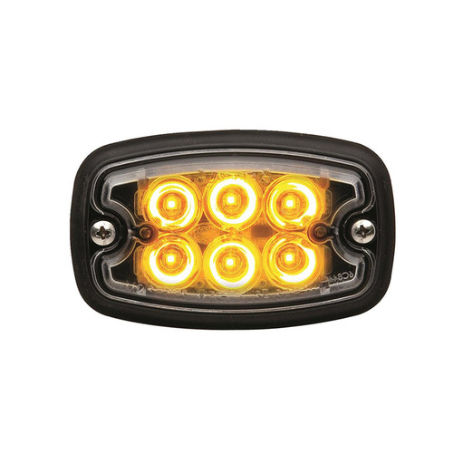 M2 Strobe LED Flasher Yellow W/ White Lens