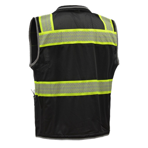 GSS ONYX Class 2 Ripstop Safety Vest, Black