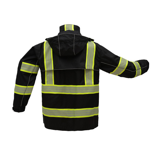 GSS ONYX C3 Ripstop Rain Jacket, Black