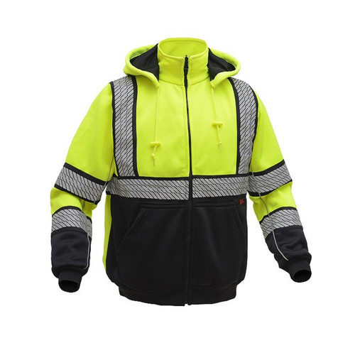 GSS ONYX Class 3 Heavy Winter Sweatshirt, Lime