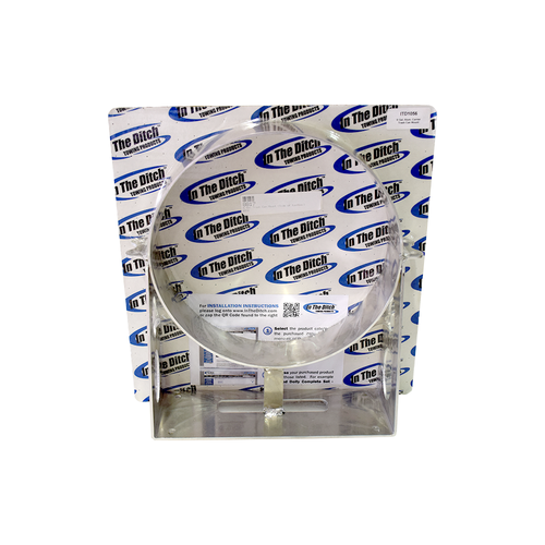 An awesome way to mount 6 gallon trash cans with lid to any carrier or vertical surface. The Trash Can Mounts are made from durable 1/8 in. thick aluminum. They have four pre-drilled mounting holes that fit the Pro Series Tool Boxes for easy installation. Trash Can Mounts are available in two sizes, 4 gallon and 6 gallon. Trash can and 21 in. bungee not included. MADE IN THE USA.