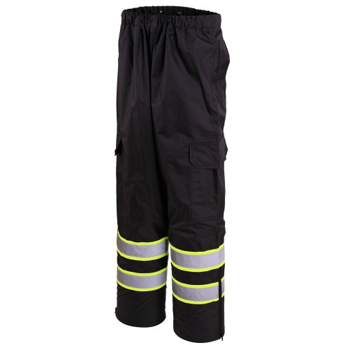 Hi-Vis Premium Rain Pants, Black