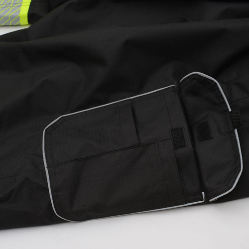 Insulated Winter Pants, Hi-Vis ONYX Black Ripstop | GSS