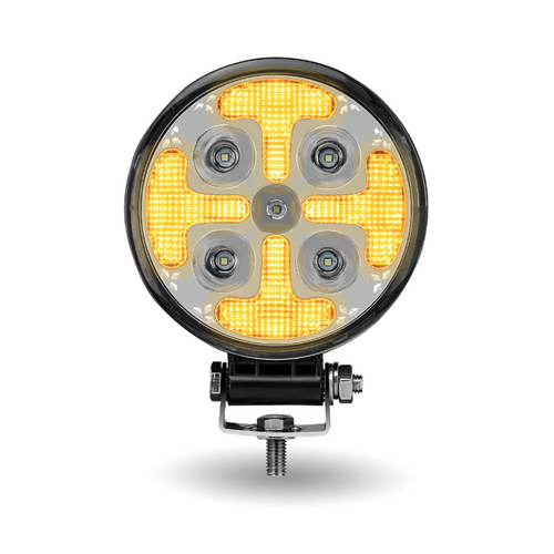 4.5 in. Round High Power Combo LED Worklight/Strobe | Trux